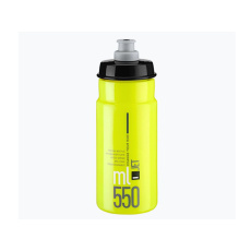 ELITE láhev JET  fluo žlutá/černé logo 550ml