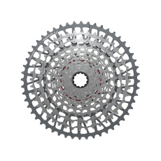 SRAM GX Eagle XS-1275 T-Type kazeta, 12r. 10-52z, stříbrná