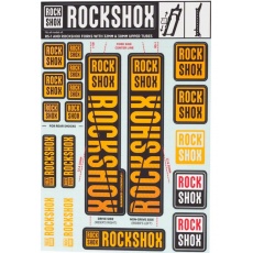 11.4318.003.499 - ROCKSHOX DECAL KIT 30/32/RS1 NE02 ORANGE