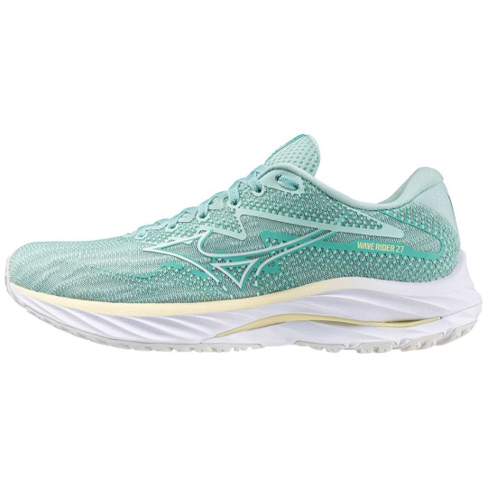 Mizuno WAVE RIDER 27 / Eggshell Blue/White/Anise Flower