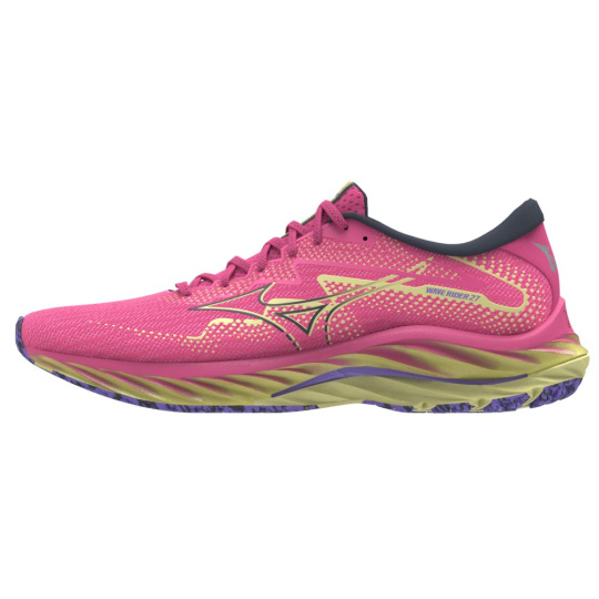 Mizuno WAVE RIDER 27 / H-VPink/OBlue/Luminous