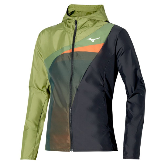 Mizuno Release Hooded Jcket / Calliste Green