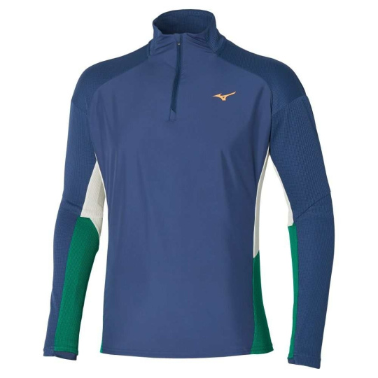 Mizuno Hybrid LS Tee / Estate Blue