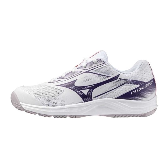 Mizuno CYCLONE SPEED 5 / White/Violet Indigo/Camellia Rose