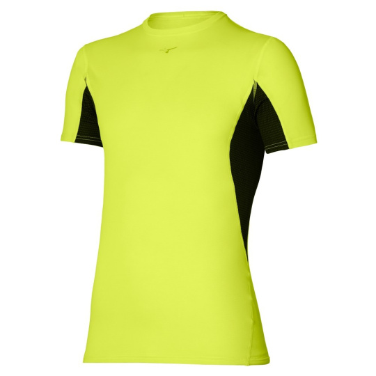 Mizuno Mid Weight-Light Tee / Safety Yellow