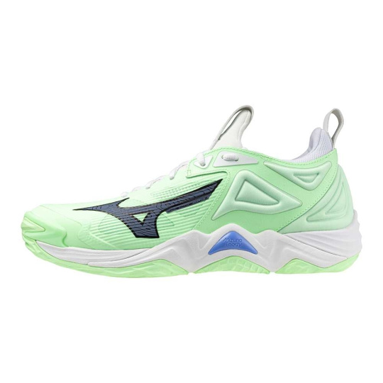 Mizuno WAVE MOMENTUM 3(U) / Neo Mint/Black/Frontier Blue