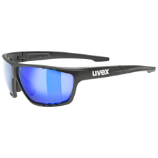 UVEX BRÝLE SPORTSTYLE 706 BLACK MAT / MIR.BLUE (S5320062016)