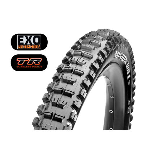 Plášť MAXXIS Minion DHR II 27.5x 2.40 WT kevlar EXO TR TANWALL