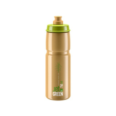 ELITE láhev JET GREEN  hnědá/bílé logo 750ml