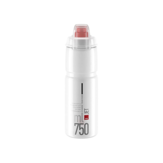 ELITE láhev JET PLUS  čirá/červené logo 750ml