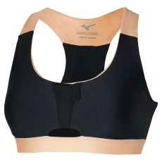 Mizuno High Support Bra / Black / Apricot Ice