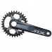 SHIMANO kliky SLX FC-M7130 integr.klika 1x12 170 mm bez přev. bez BB misek ř.l.56,5 mm bal