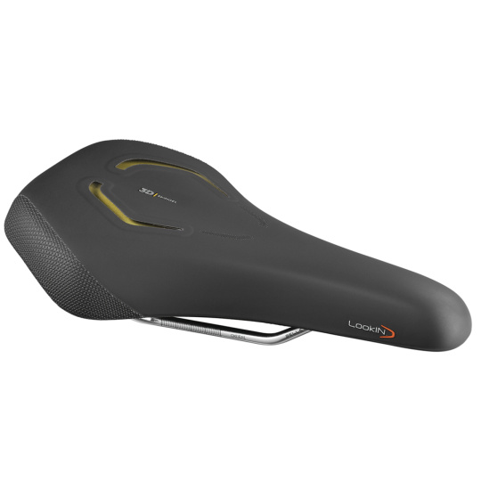 Selle Royal  LOOKIN 3D GEL MODERATE sedlo pánské černé