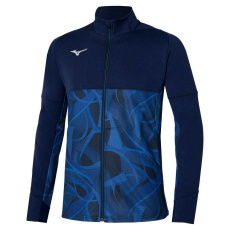 Mizuno Paris Athlete Hybrid Warm up Jacket / Navy Blue