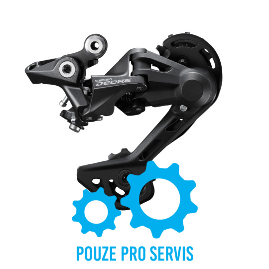 SHIMANO přehazovačka DEORE RD-M4120 SGS typ 10/11 rychl max. 42z / min. 11z