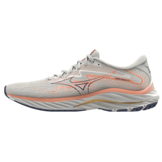 Mizuno WAVE RIDER 27 / sWhite/NBlue/CoralReef