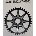 Chainwheel EM01 YAV01 NS36T C49 36T 9/10 spd Steel BLK