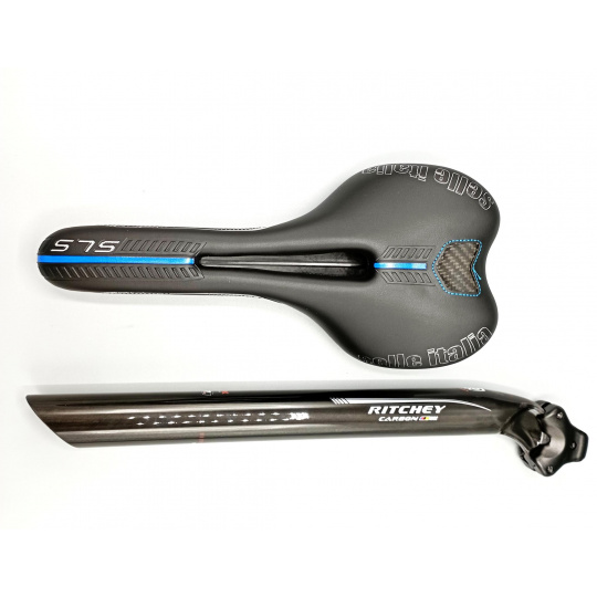 Sedlo Selle Italia SLS + Ritchey Carbonio Mon