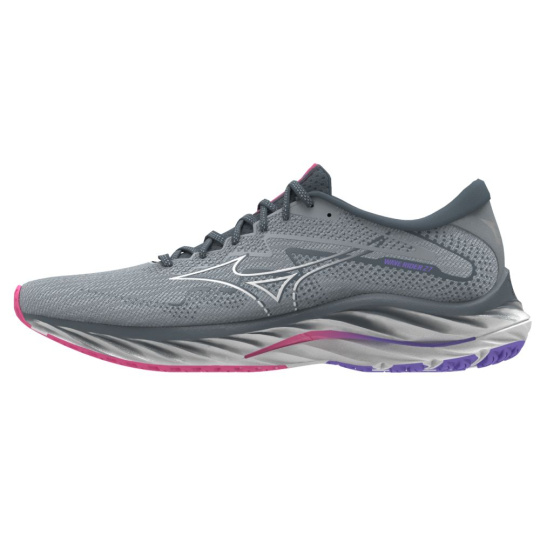 Mizuno WAVE RIDER 27 / PBlue/White/H-VPink