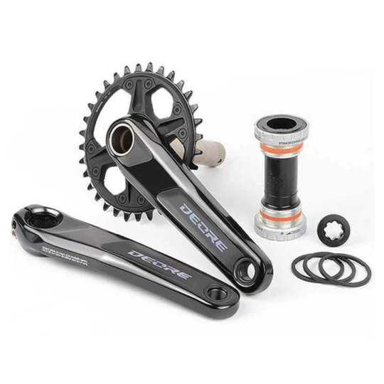 Shimano DEORE FC-M6100 kliky MTB 175mm 1x12s 32z + středové složení BSA