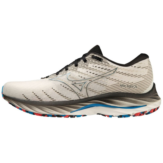 Mizuno WAVE RIDER 26 / Snow White / 8401 C / Indigo Bunting