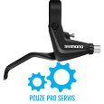 SHIMANO brzd. páka ALIVIO BL-T4000 pro V-brzdu pravá 2 prstá černá