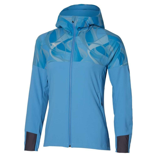 Mizuno Paris Athlete Hooded Jacket / Parisian Blue