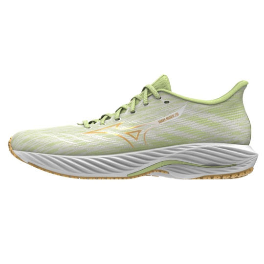 Mizuno WAVE RIDER 28 / MIZUNO Neo Lime/Flax/MIZUNO Snow White