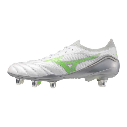 Mizuno MORELIA NEO IV ? ELITE SI(U) / White/Neon Green/Cool Gray 3C