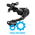 SHIMANO přehazovačka DEORE RD-M6000 SGS typ 10 rychl shadow RDplus max. 36z / min. 11z