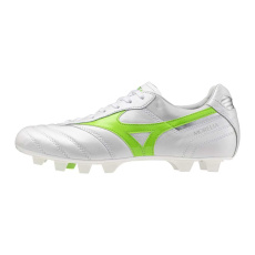 Mizuno MORELIA II JAPAN(U) / White/Neon Green/Galaxy Silver