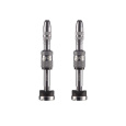 Presta Quickfill | Tubeless Valves | Gen2 | 23-31mm Depth | 2 Pieces | Silver