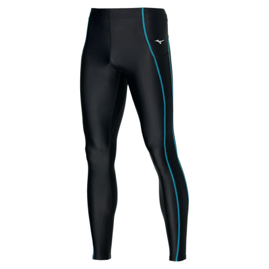 Mizuno Core Long Tight / Black/Algiers Blue