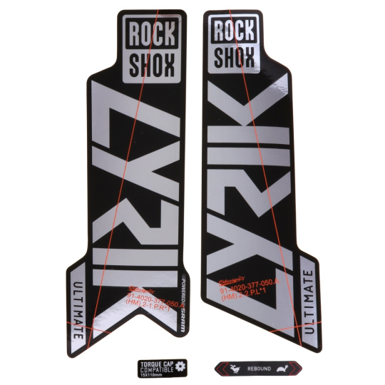 11.4018.105.048 - ROCKSHOX AM DECAL LYRIK ULT 27/29 GPLRF/GLB