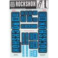 11.4318.003.520 - ROCKSHOX DECAL KIT 35MM DC WATER  BLU