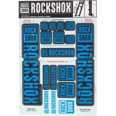 11.4318.003.520 - ROCKSHOX DECAL KIT 35MM DC WATER  BLU