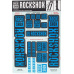 11.4318.003.520 - ROCKSHOX DECAL KIT 35MM DC WATER  BLU