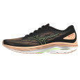 Mizuno WAVE ULTIMA 15 / Black/MIZUNO Neo Lime/Apricot Ice