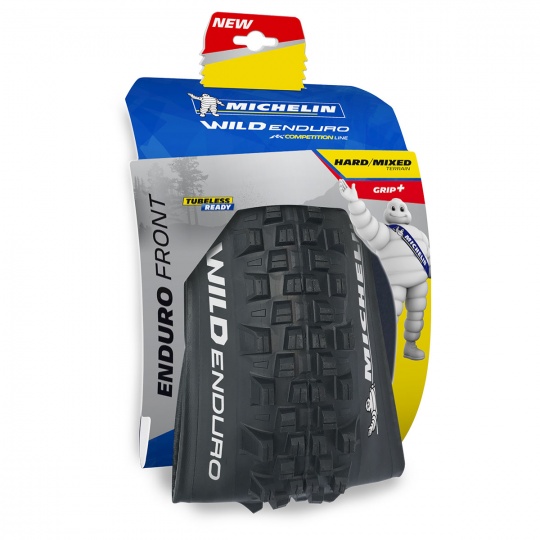 MICHELIN PLÁŠŤ WILD ENDURO FRONT 27,5X2.40 COMPETITION LINE KEVLAR GUM-X3D TS TLR (579710)