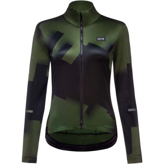 GORE Progress Thermo Jersey Womens black/utility green XL/44