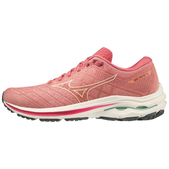 Mizuno WAVE INSPIRE 18 / Rosette/SnowW/GarnetR