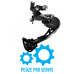 SHIMANO přehazovačka ALIVIO RD-M3100 SGS typ 9 rychl shadow RDplus max. 36z / min. 11z