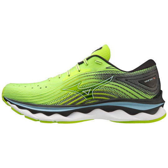 Mizuno WAVE SKY 6 / Neo Lime / Skywriting / Black