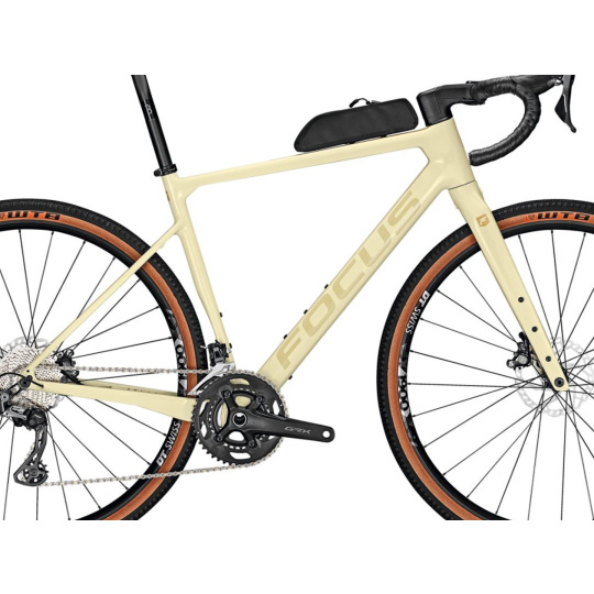 Focus Atlas 8.8 DI gravel  karbon rám /bez vidlice/ - velikost 54cm , barva Creamwhite