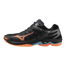 Mizuno WAVE VOLTAGE 2(U) / Black/Neon Flame/Peacock Blue