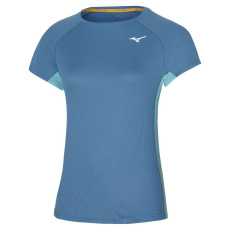 Mizuno Dryaeroflow tee / Copen Blue