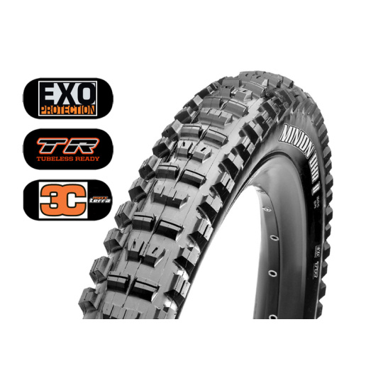 Plášť MAXXIS Minion DHR II 29 x 2.40 WT kevlar EXO TR 3C Maxx Terra