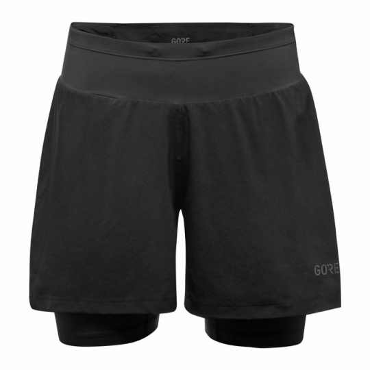 GORE R5 Wmn 2in1 Shorts-black