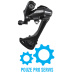 SHIMANO přehazovačka ACERA RD-M3020-8 SGS typ 7/8 rychl černá max. 40z / min. 11z