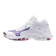 Mizuno WAVE LIGHTNING Z8 MID(W) / White/VioletIndigo/CamelliaRos